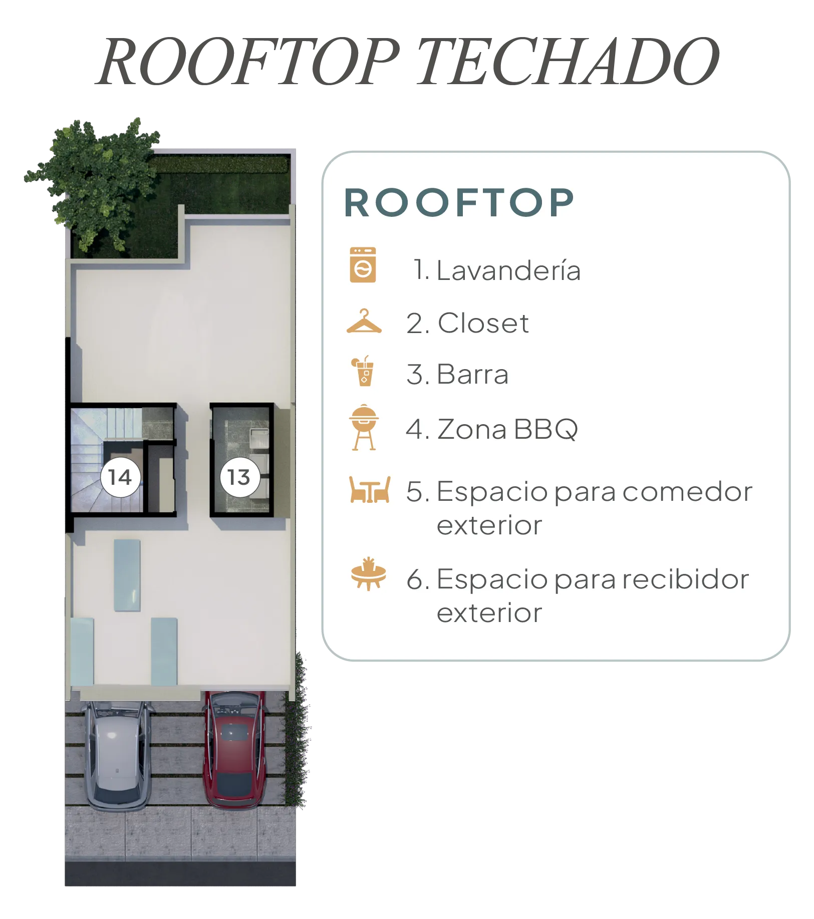 Marasa Residencial Distribución Rooftop